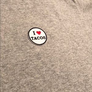Men’s I Heart Tacos tee